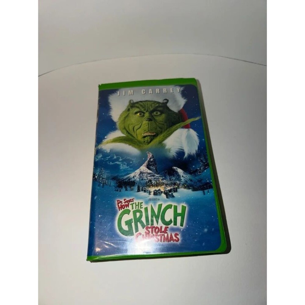 Dr. Seuss The Grinch stole Christmas VHS tape